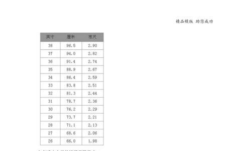 22腰围是多大码裤子