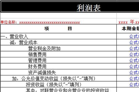 excel利润表的本年累计数怎么修改