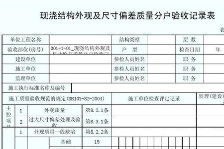 分户验收偏差怎么算