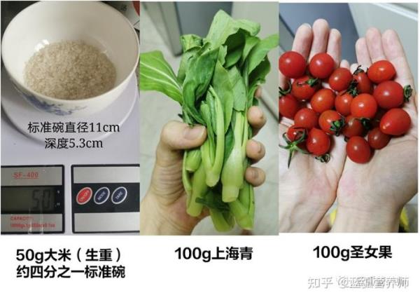 食品重量的计算公式