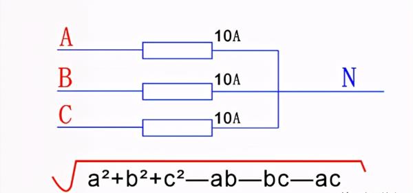 三相电用线的计算公式