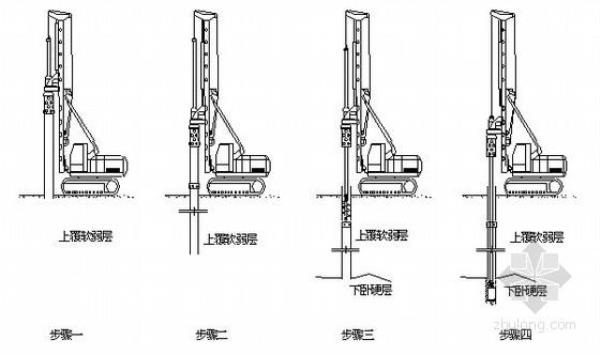 旋挖钻孔灌注桩表示方法