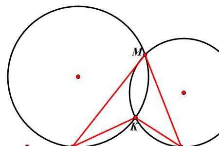 两圆相交公切线性质