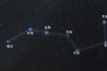 北斗七星延长几倍是北极星