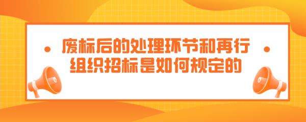 关于废标的最新规定