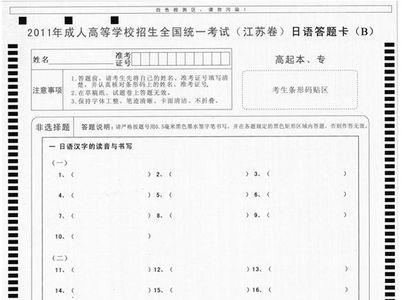 成考数学也用答题卡吗