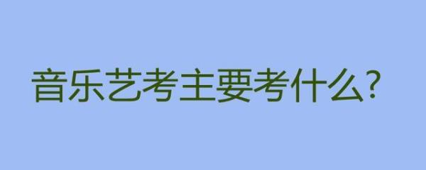 音乐综合证书器乐考什么