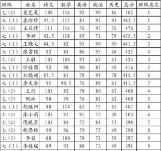 初一期中考试计入总成绩吗