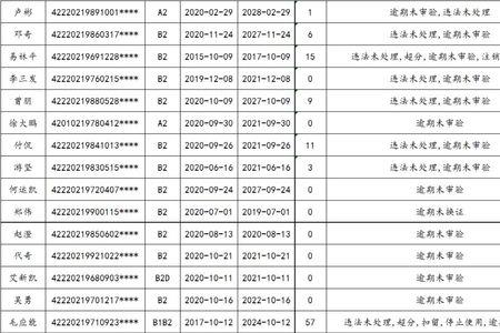 驾驶证费用明细表