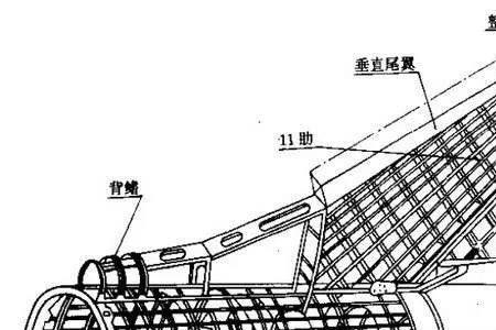 垂直尾翼由什么构成