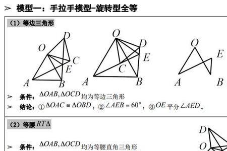 初中几何模型的作用