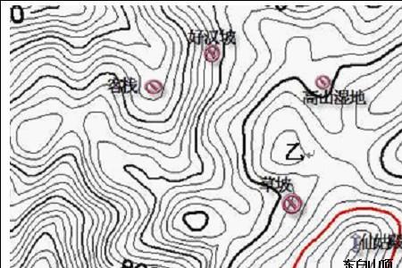 林业等高线地图怎么看