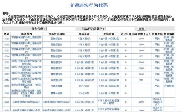 交通违章11300代码是什么