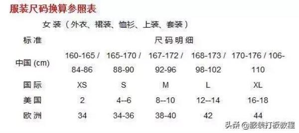 193cm怎样看衣长