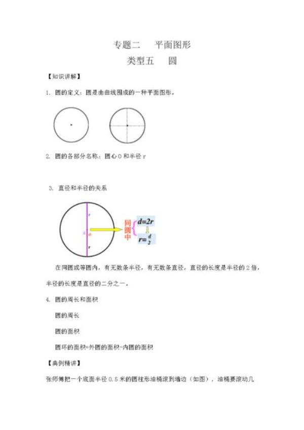 学了数学圆的知识有什么收获