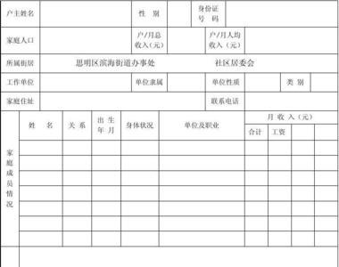 湖南低保边缘家庭认定条件