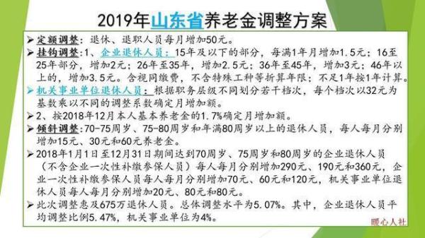 2021年山东养老金核算进度