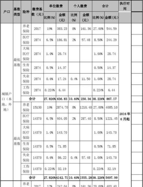 四川灵活社保缴费标准