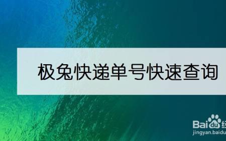 极兔速递的单号能写极兔快递吗