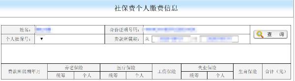 泉州灵活就业社保缴费明细查询