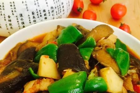 扁豆角炖茄子做法