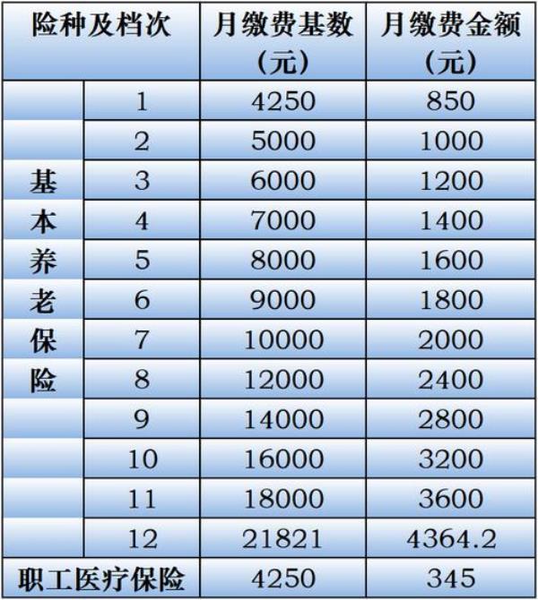 江门市农村医疗保险缴费标准