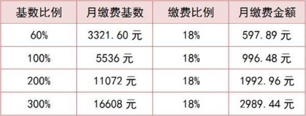 2022年江苏灵活就业100%缴费标准