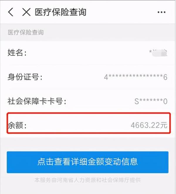 湖南怎么查医保余额