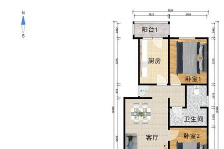 南北通透户型最佳户型图