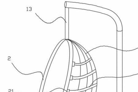 吊椅的简笔画