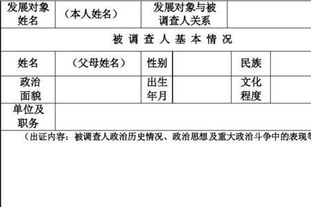 大学生入党父母政审是查什么