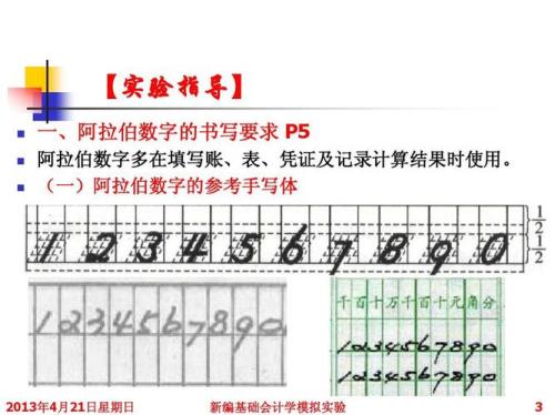 1到10最漂亮的写法阿拉伯数字