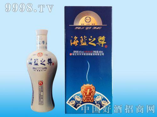 海蓝之樽浓香型酒38度多少钱