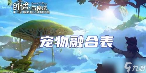 创造与魔法59级用什么宠物