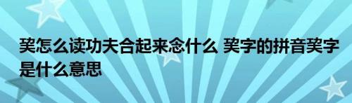 束力令合起来怎么念