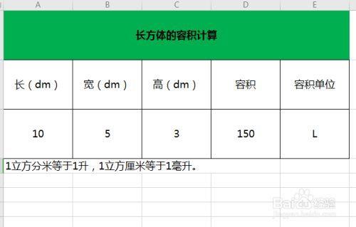 一立方等于几升