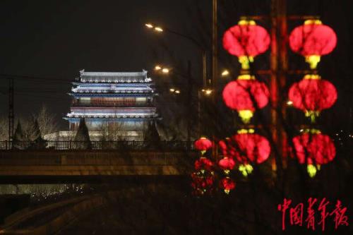 永定门几点亮灯