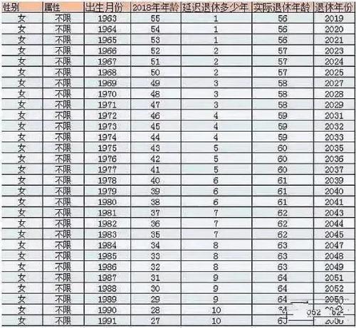 2023年延期退休方案