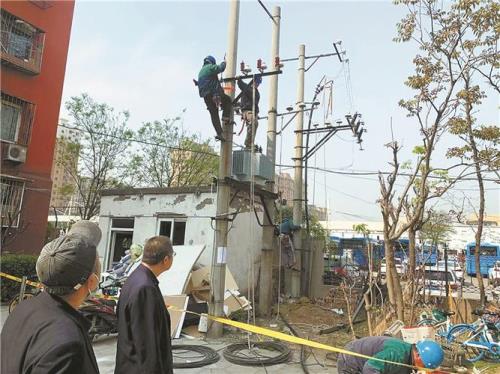 小区整栋楼跳闸送电送不上去