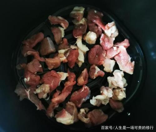 空气炸锅瘦肉做法