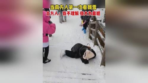 南方人看到雪的文案