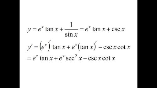 y=xtanx的导数怎么求