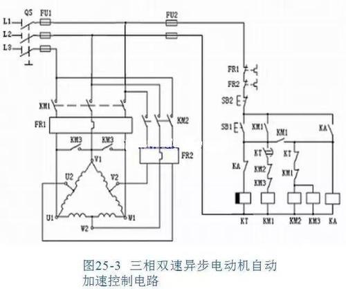 双速电机4极变6极怎样接桩头