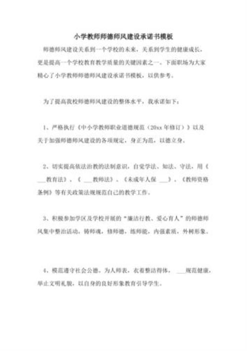 师德师风考核证明材料