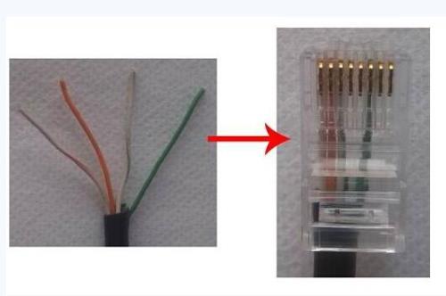 8芯网线水晶头接法
