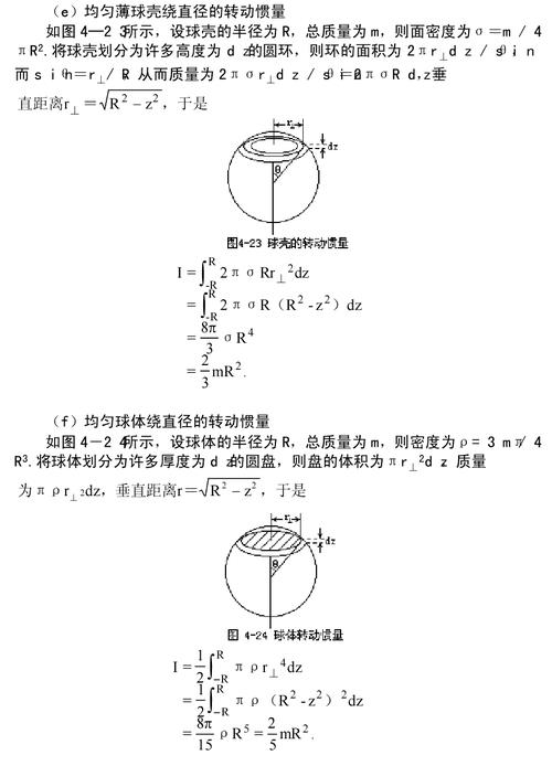 正方形转动惯量推导