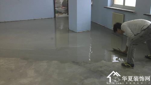 水泥地面收浆施工步骤