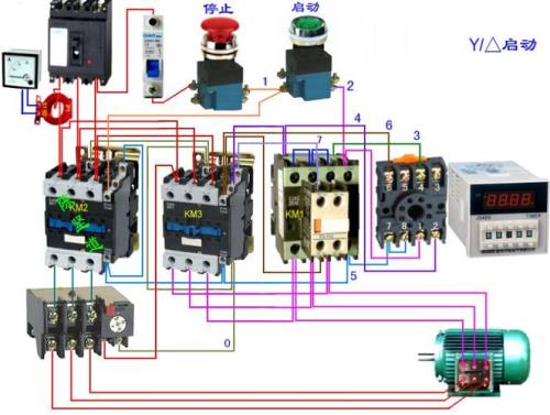 新电机一接线接触器就跳