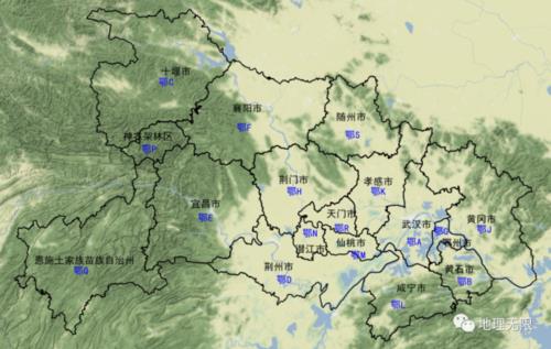 湖北省有哪些地级市