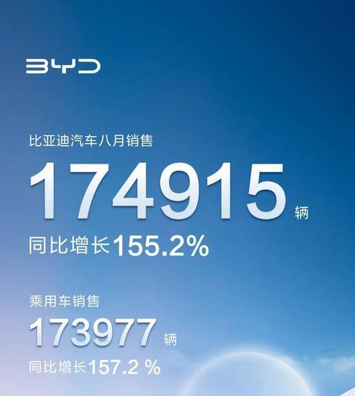 比亚迪1-12月销量明细